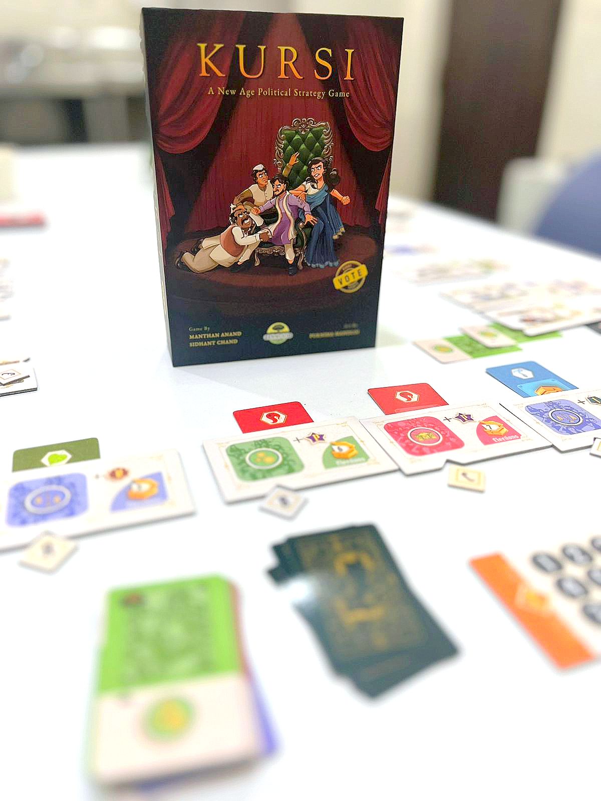 Kursi - A New Age Political Strategy Game