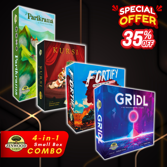 4-in-1 Zenwood! Bundle - Parikrama + GridL + Kursi + Fortify