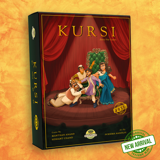 (Pre-Order) Kursi - A Political Strategy Game