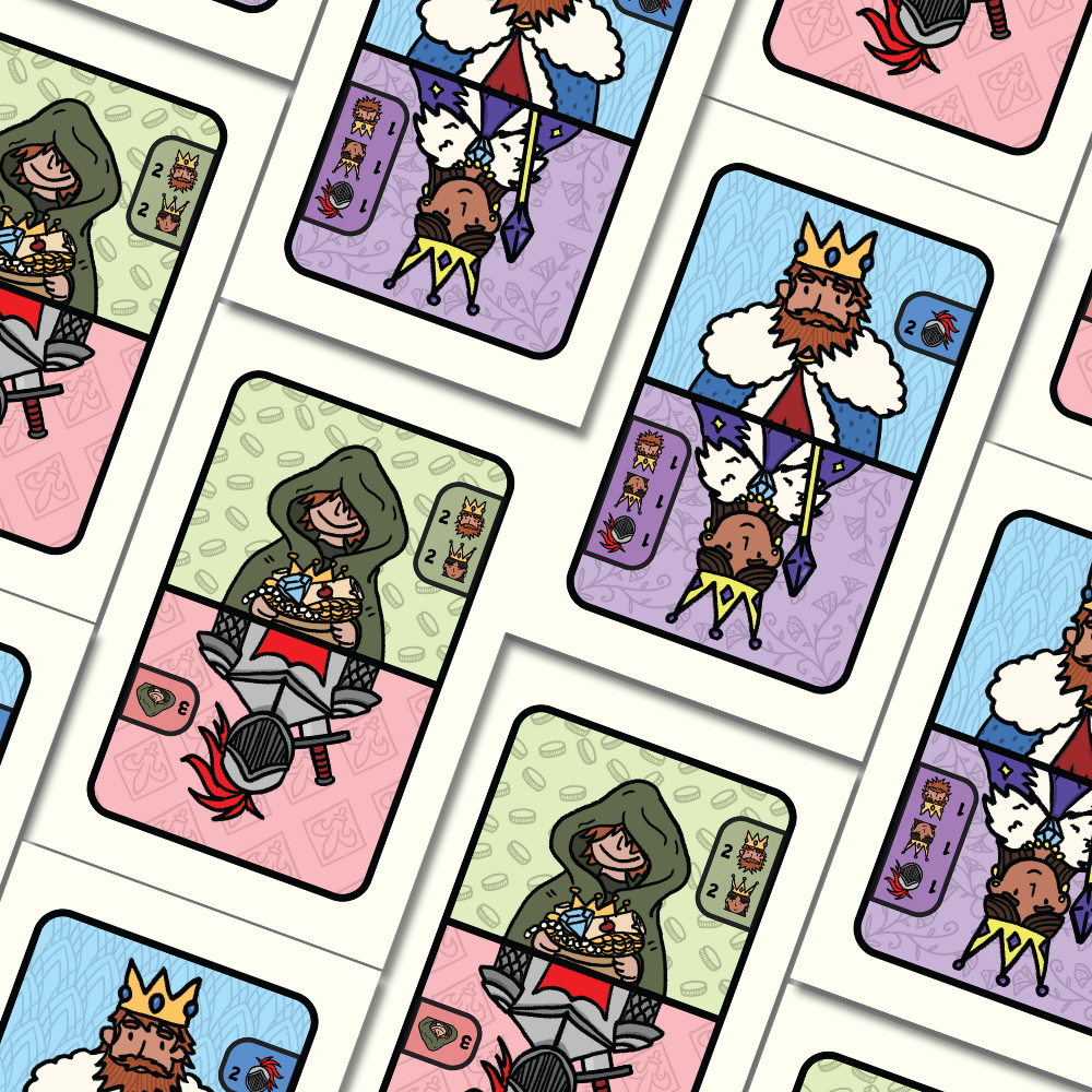grad announcement cards Royal Thief (NEW)