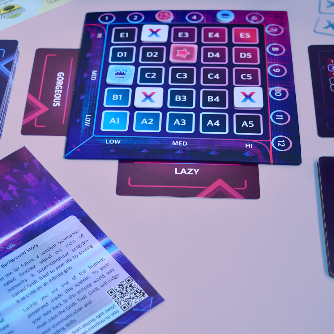(NEW!) GridL - An Abstract Deduction Game (2nd Printing)