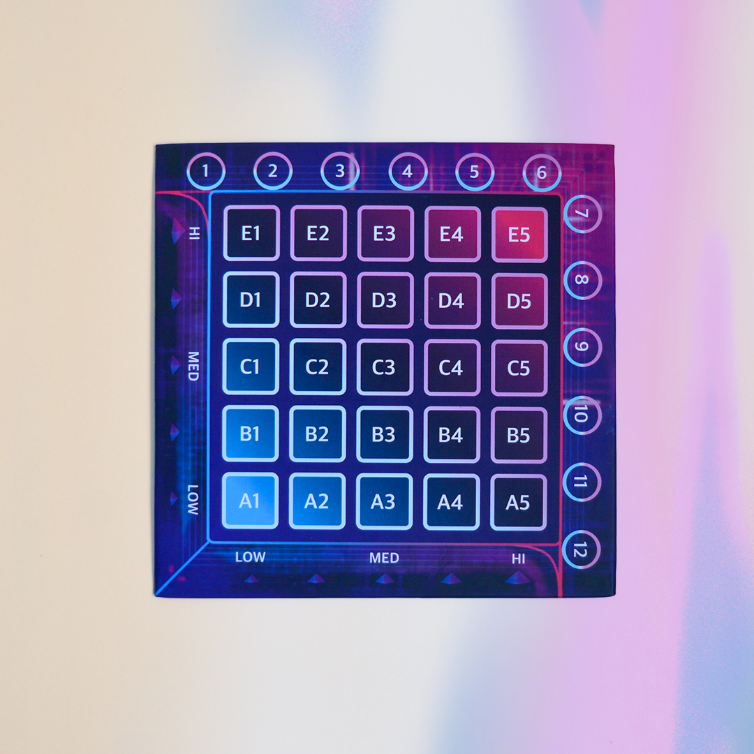 (NEW!) GridL - An Abstract Deduction Game (2nd Printing)